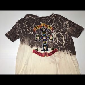 Guns and roses bleached tee